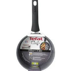 Cuisson<Gifi Casserole Tefal aluminium effet pierre Ø 20 cm