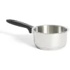 Cuisson<Gifi Casserole tous feux dont induction inox gris Ø15,5cm