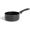 Cuisson<Gifi Casserole tous feux sauf induction aluminium noir Ø16cm
