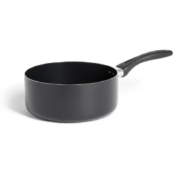 Cuisson<Gifi Casserole tous feux sauf induction aluminium noir Ø20cm