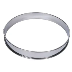 Cuisson<Gifi Cercle à pâtisserie en inox x3