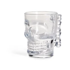 Gifi Chope de bière Halloween forme tête de mort 510ml| Vaisselle Et Accessoires De Table