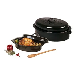 Cuisson<Gifi Cocotte acier x2
