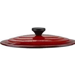 Cuisson<Gifi Cocotte fonte rouge et noir