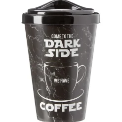 Gifi Coffee cup mug avec couvercle 400 ml| Vaisselle Et Accessoires De Table