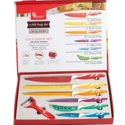 Préparation Culinaire<Gifi Coffret 6 couteaux et éplucheur