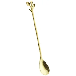 Gifi Coffret 6 petites cuillères inox doré| Vaisselle Et Accessoires De Table