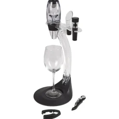 Gifi Coffret aérateur de vin 7 pièces| Vaisselle Et Accessoires De Table