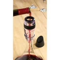 Gifi Coffret aérateur de vin en verre| Vaisselle Et Accessoires De Table