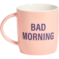 Gifi Coffret bol et mug en porcelaine Happy/Bad Morning - 2 modèles| Vaisselle Et Accessoires De Table