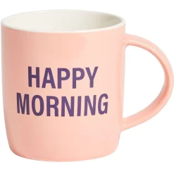 Gifi Coffret bol et mug en porcelaine Happy/Bad Morning - 2 modèles| Vaisselle Et Accessoires De Table
