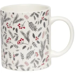 Gifi Coffret bougie avec mug porcelaine| Vaisselle Et Accessoires De Table