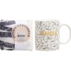 Gifi Coffret cadeau Maman Mug + Tote bag| Vaisselle Et Accessoires De Table