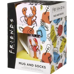 Gifi Coffret cadeau Mug et chaussettes Friends| Vaisselle Et Accessoires De Table