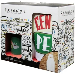 Gifi Coffret cadeau Mug et tablier Friends| Vaisselle Et Accessoires De Table