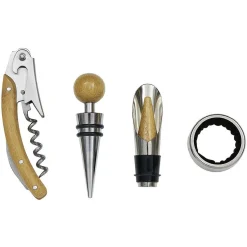 Gifi Coffret cadeau pour bouteille de vin| Vaisselle Et Accessoires De Table