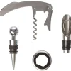 Gifi Coffret du sommelier 5 pièces| Vaisselle Et Accessoires De Table