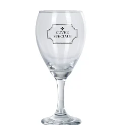 Vaisselle Et Accessoires De Table<Gifi Coffret en bois avec 6 verres à vin "cuvée spéciale"
