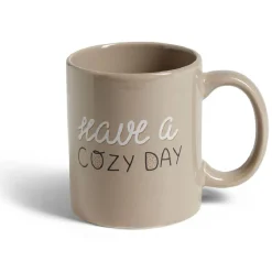 Gifi Coffret mug 330ml et bouillotte 600ml cosy beige| Vaisselle Et Accessoires De Table