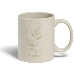 Gifi Coffret mug 330ml et bouillotte 600ml nature vert| Vaisselle Et Accessoires De Table