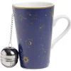 Gifi Coffret mug XL en porcelaine avec cuillère| Vaisselle Et Accessoires De Table