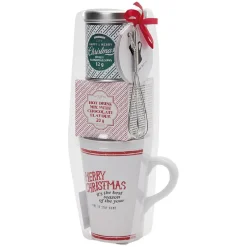 Gifi Coffret mug XXL avec boisson et biscuits Noël Traditionnel| Vaisselle Et Accessoires De Table