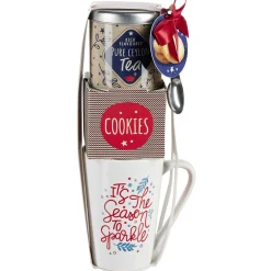 Gifi Coffret Mug XXL avec boisson et gourmandises Noël tradition| Vaisselle Et Accessoires De Table