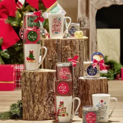 Gifi Coffret Mug XXL avec boisson et gourmandises Noël pailleté| Vaisselle Et Accessoires De Table