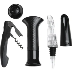 Gifi Coffret oenologie 4 pièces| Vaisselle Et Accessoires De Table