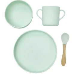 Gifi Coffret repas Bébé silicone| Vaisselle Et Accessoires De Table