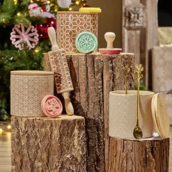 Préparation Culinaire<Gifi Coffret rouleau à pâtisserie à motif Noël