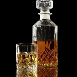 Gifi Coffret whisky carafe x1 et verre x4| Vaisselle Et Accessoires De Table