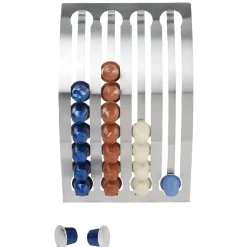 Rangement De Cuisine<Gifi Colonne porte capsule à café gris