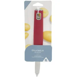 Préparation Culinaire<Gifi Économe inox manche plastique rouge