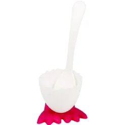 Gifi Coquetier en plastique forme oeuf x4| Vaisselle Et Accessoires De Table