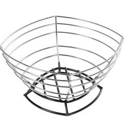 Rangement De Cuisine<Gifi Corbeille à fruits métal filaire gris noir