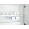 Rangement De Cuisine<Gifi Corbeille à suspendre en métal blanc L.40 cm