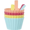 Gifi Coupelle à glace avec cuillère multicolore x4| Vaisselle Et Accessoires De Table