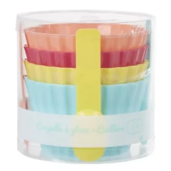 Gifi Coupelle à glace avec cuillère multicolore x4| Vaisselle Et Accessoires De Table