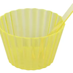 Gifi Coupelle à glace en plastique assorti x4| Vaisselle Et Accessoires De Table