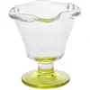 Gifi Coupelle à glace en verre avec pied coloré Ø10,6xH11,7cm| Vaisselle Et Accessoires De Table