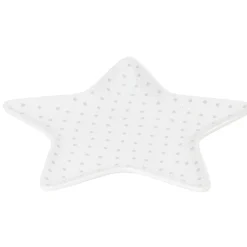 Gifi Coupelle blanche forme étoile à pois gris| Vaisselle Et Accessoires De Table