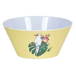 Gifi Coupelle décor oiseau et feuille jaune ou verte| Vaisselle Et Accessoires De Table