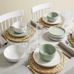 Vaisselle Et Accessoires De Table<Gifi Coupelle en grès Oslo blanc Ø15xH6cm