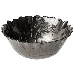 Gifi Coupelle en verre Halloween design toile d'araignée Ø15cm| Vaisselle Et Accessoires De Table