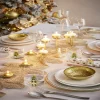 Vaisselle Et Accessoires De Table<Gifi Coupelle en verre 200ml motif branches de sapin Ø12xH4,5cm - 3 coloris