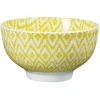 Gifi Coupelle porcelaine décor géométrique| Vaisselle Et Accessoires De Table