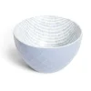 Vaisselle Et Accessoires De Table<Gifi Coupelle porcelaine motif tissé blanc et bleu pastel Ø13xH7,2cm