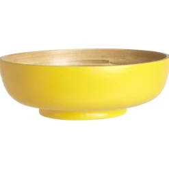 Vaisselle Et Accessoires De Table<Gifi Coupelle ronde en bambou coloré Ø15 cm