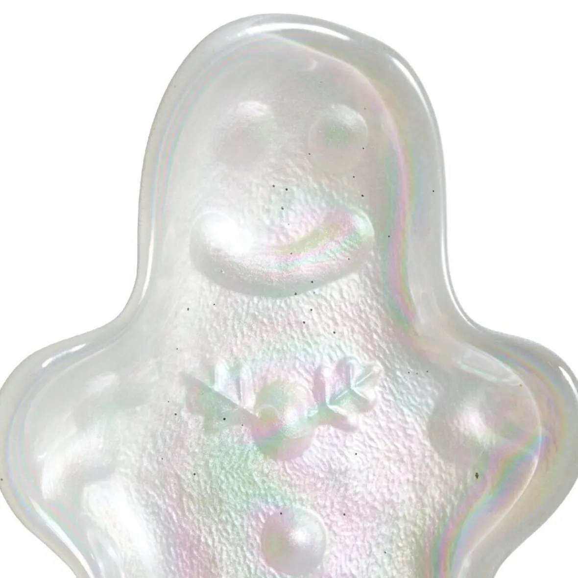 Gifi Coupelle verre bonhomme pain d'épice irisé| Vaisselle Et Accessoires De Table